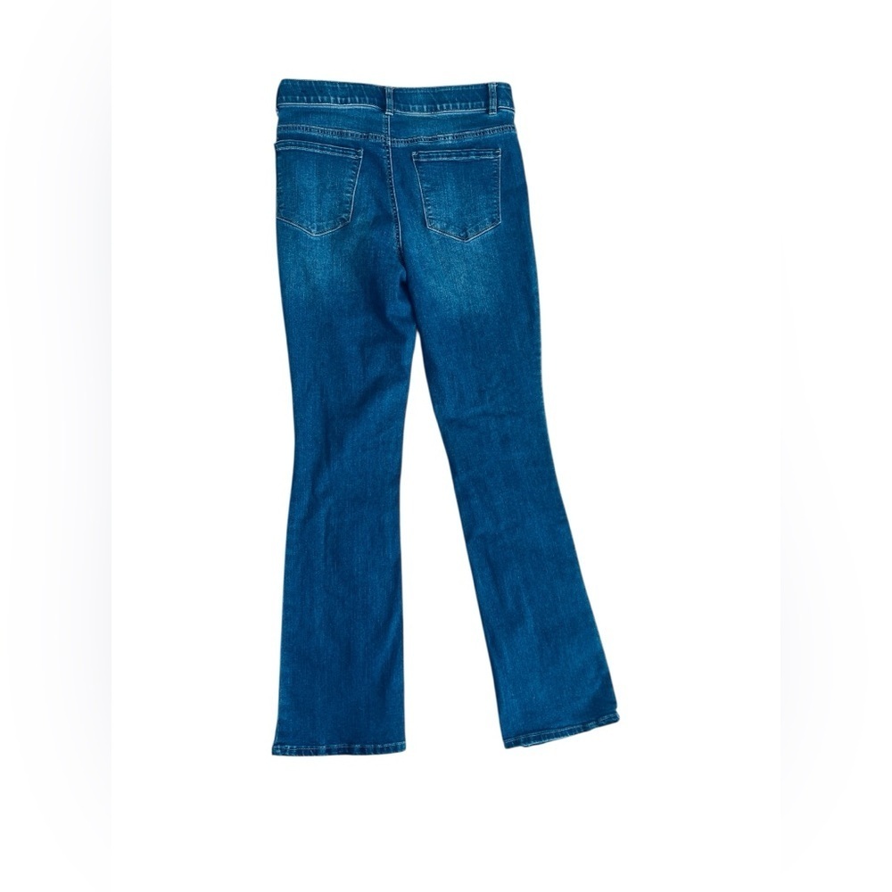Jones New York Blue Flare Wide Leg Denim - Picture 2 of 4